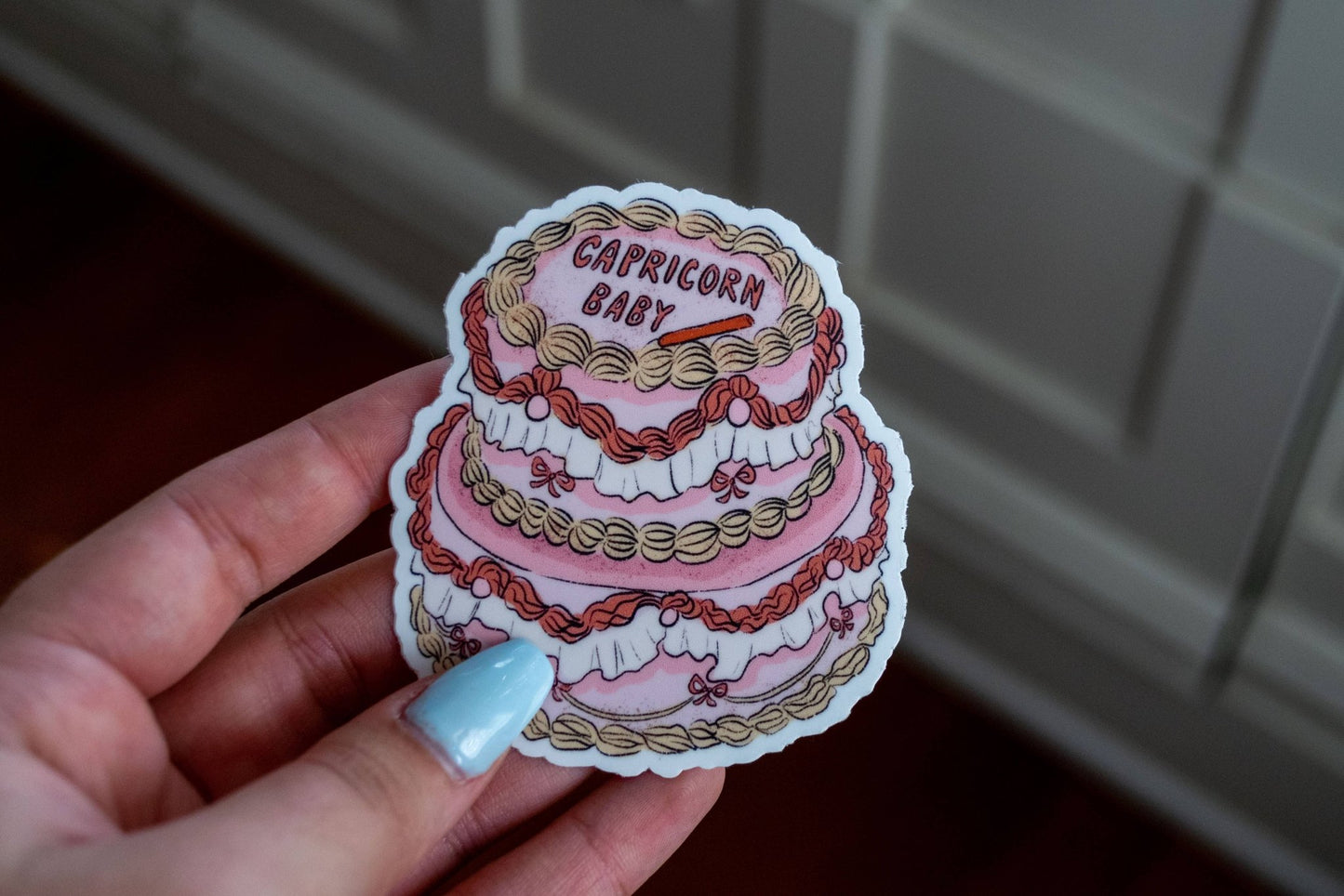 Zodiac Cake Stickers - Art By Elowyn - Burnt Honey Bakery
